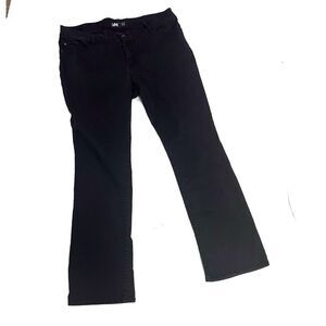 Lee Black Flare Wide Leg Jeans